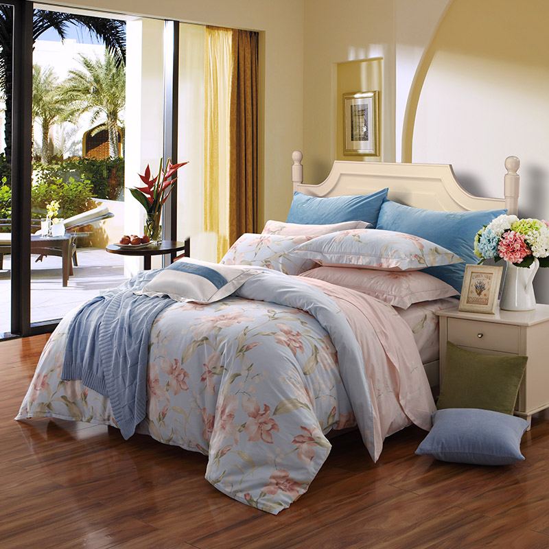 凯盛家纺 多利亚床上 家纺床上用品 四件套 (花色随机)