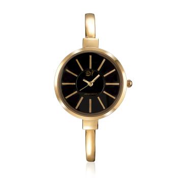 伊泰莲娜diy黑面圆表盘女表 itln1701-1